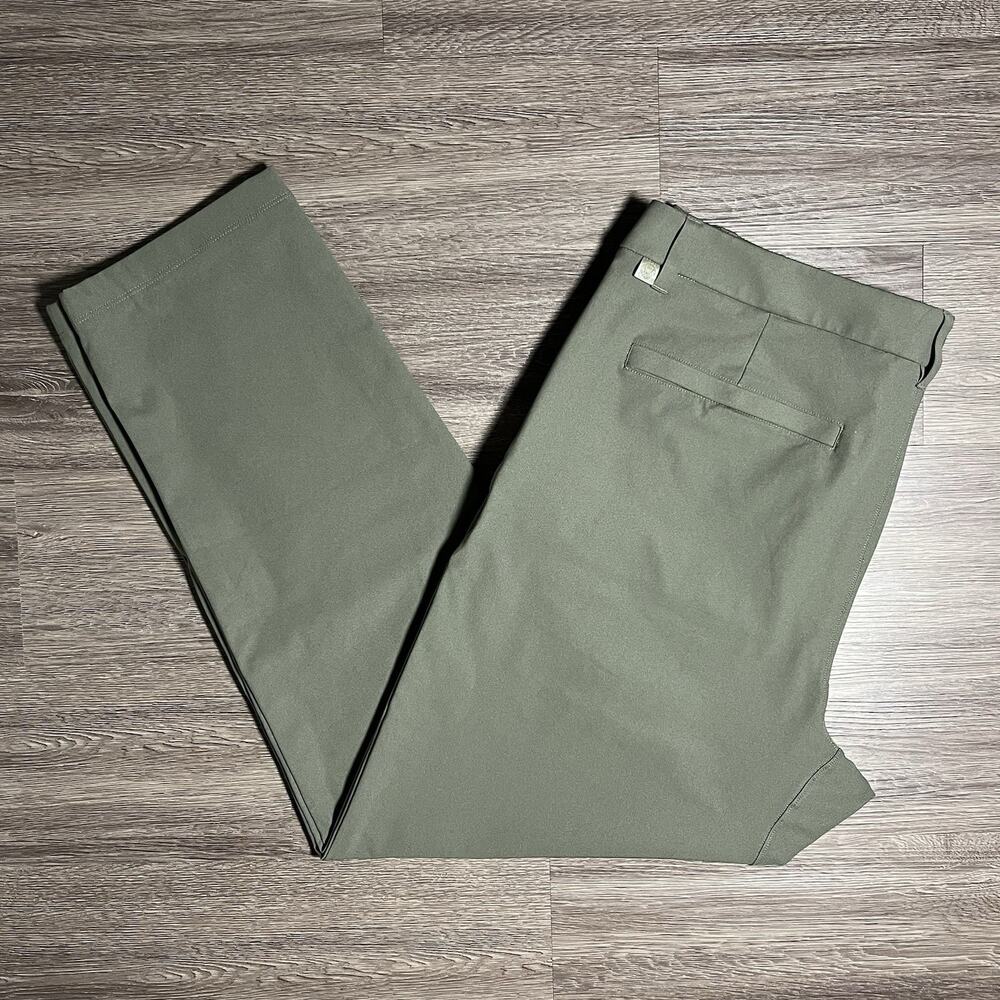 Lululemon ABC Classic-Fit Trouser Men’s 38x30 Army Green Warpstreme LM5AO5S EUC